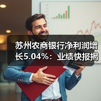 苏州农商银行净利润增长5.04%:业绩快报揭示稳健发展(图1) 苏州农商银行净利润增长5.04%:业绩快报揭示稳健发展(图1)