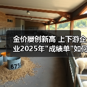 金价屡创新高 上下游企业2025年 金价屡创新高 上下游企业2025年
