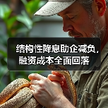 结构性降息助企减负,融资成本全面回落(图1) 结构性降息助企减负,融资成本全面回落(图1)