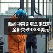 地缘冲突引爆金银狂飙:金价突破4800美元,银价冲高95美元(图3) 地缘冲突引爆金银狂飙:金价突破4800美元,银价冲高95美元(图3)