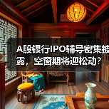 A股银行IPO辅导密集披露,空窗期将迎松动?(图2) A股银行IPO辅导密集披露,空窗期将迎松动?(图2)