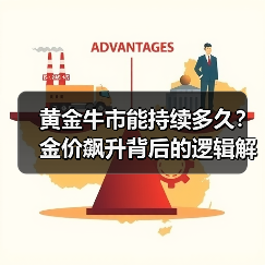 黄金牛市能持续多久?金价飙升背后的逻辑解析(图1) 黄金牛市能持续多久?金价飙升背后的逻辑解析(图1)
