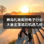 券商扎堆调研电子行业 大基金落地后机遇几