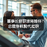 董事长辞职谁将接任?总裁张帆暂代履职(图4) 董事长辞职谁将接任?总裁张帆暂代履职(图4)