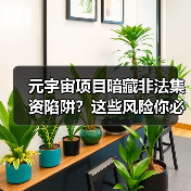 元宇宙项目暗藏非法集资陷阱？这些风险你必须知道（图1）