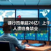 银行罚单超26亿！上千人遭终身禁业（图4）