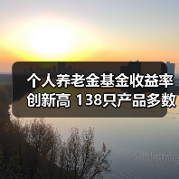 个人养老金基金收益率创新高 138只产品