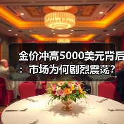 金价冲高5000美元背后：市场为何剧烈震