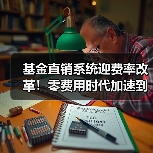 基金直销系统迎费率改革！零费用时代加速到