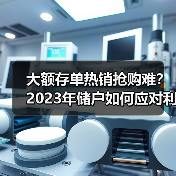 大额存单热销抢购难？2023年储户如何应对利率下行？（图3）