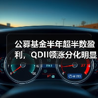 公募基金半年超半数盈利，QDII领涨分化
