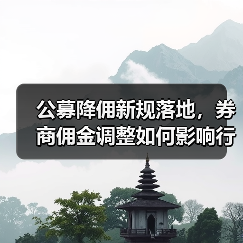 公募降佣新规落地，券商佣金调整如何影响行业？（图2）