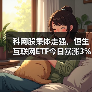 科网股集体走强，恒生互联网ETF今日暴涨