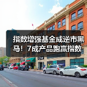 指数增强基金成逆市黑马！7成产品跑赢指数（图2）
