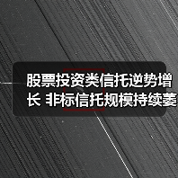 股票投资类信托逆势增长 非标信托规模持续萎缩（图1）