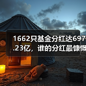 1662只基金分红达697.23亿，谁的分红最慷慨？（图2）