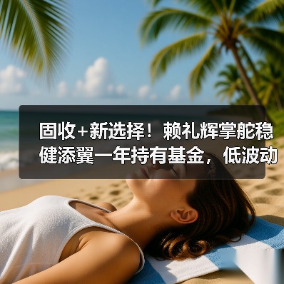 固收+新选择！赖礼辉掌舵稳健添翼一年持有