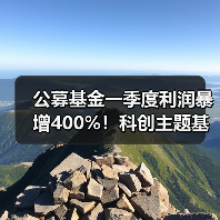 公募基金一季度利润暴增400%！科创主题基金如何成为赢家？（图2）