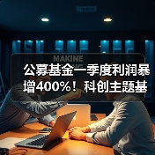 公募基金一季度利润暴增400%！科创主题