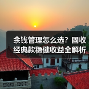 余钱管理怎么选？固收经典款稳健收益全解析（图4）