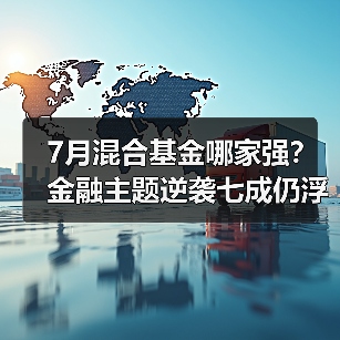 7月混合基金哪家强？金融主题逆袭七成仍浮亏（图1）