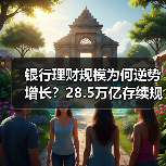 银行理财规模为何逆势增长？28.5万亿存