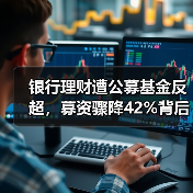 银行理财遭公募基金反超，募资骤降42%背后真相曝光！（图3）