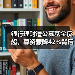 银行理财遭公募基金反超，募资骤降42%背后真相曝光！（图4）