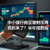 中小银行自营理财压降真的来了？半年报数据揭示真实现状（图2）