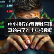 中小银行自营理财压降真的来了？半年报数据揭示真实现状（图3）
