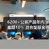 6200+公募产品年内浮盈超10% 混合