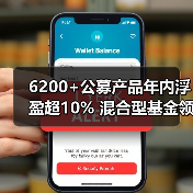 6200+公募产品年内浮盈超10% 混合型基金领跑（图4）