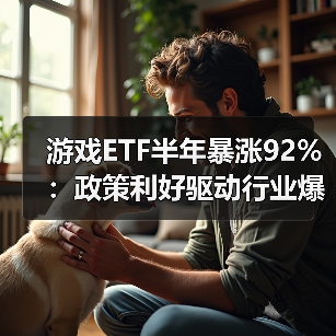 游戏ETF半年暴涨92%：政策利好驱动行业爆发（图3）