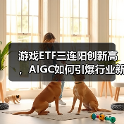 游戏ETF三连阳创新高，AIGC如何引爆