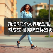 新增3只个人养老金理财成立 稳健收益标签