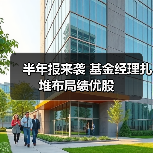 半年报来袭 基金经理扎堆布局绩优股（图4）