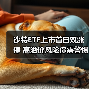 沙特ETF上市首日双涨停 高溢价风险你需警惕？