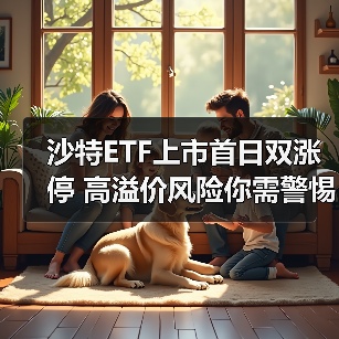 沙特ETF上市首日双涨停 高溢价风险你需警惕？（图3）