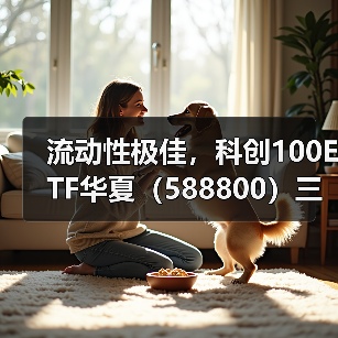 流动性极佳，科创100ETF华夏（588800）三天成交超29亿（图4）