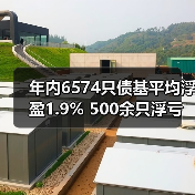 年内6574只债基平均浮盈1.9% 500余只浮亏（图2）