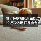 银行理财规模近三周增长近万亿元 四季度有望继续增长（图1）