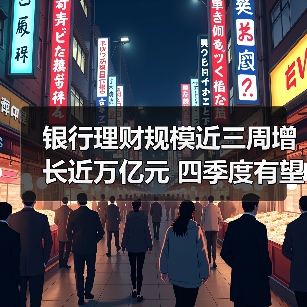 银行理财规模近三周增长近万亿元 四季度有望继续增长（图2）