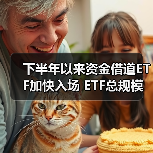 下半年以来资金借道ETF加快入场 ETF总规模增加近2000亿元（图1）
