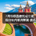 7月份标品信托成立规模创年内单月新高 债券投资类产品占比超九成（图4）