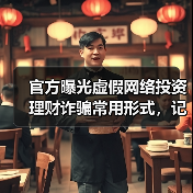 官方曝光虚假网络投资理财诈骗常用形式，记住三点谨防受骗（图2）
