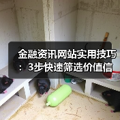 金融资讯网站实用技巧：3步快速筛选价值信息指南（图4）