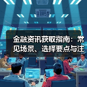 金融资讯获取指南：常见场景、选择要点与注