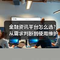 金融资讯平台怎么选？从需求判断到使用维护