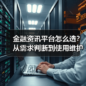 金融资讯平台怎么选?从需求判断到使用维护完整指南(图4) 金融资讯平台怎么选?从需求判断到使用维护完整指南(图4)