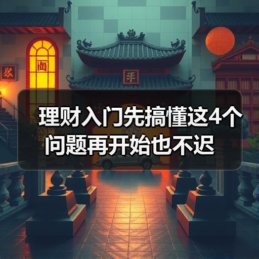 理财入门先搞懂这4个问题再开始也不迟